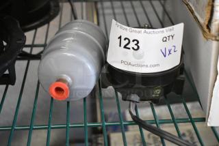 2 BRAND NEW Items; Motor and Catchall C-164-S Filter Drier. 2 Times Your Bid!