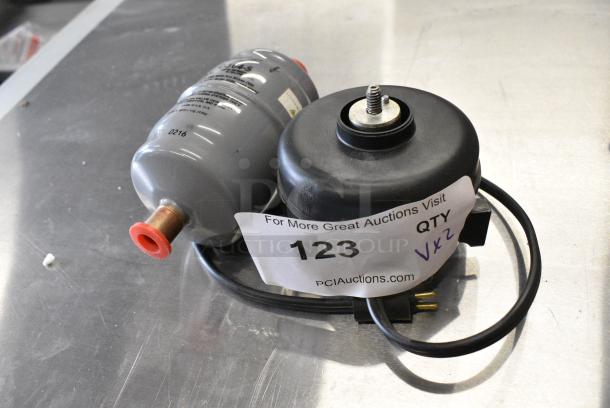 2 BRAND NEW Items; Motor and Catchall C-164-S Filter Drier. 2 Times Your Bid! - Image 6 of 6