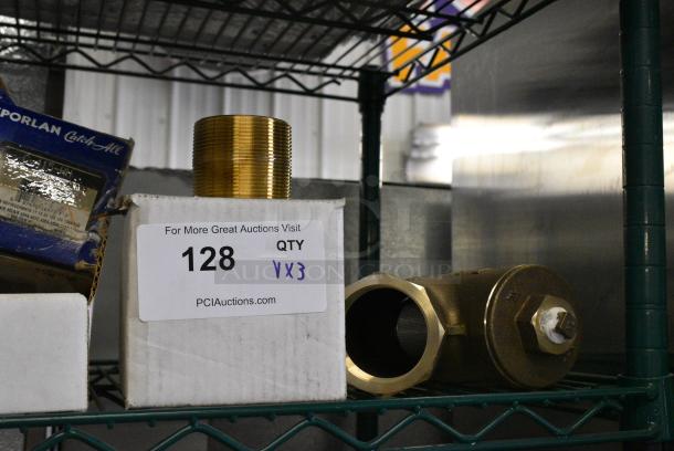 3 BRAND NEW Items Including Motor and 2 Metal Pieces. 3 Times Your Bid! - Image 1 of 4