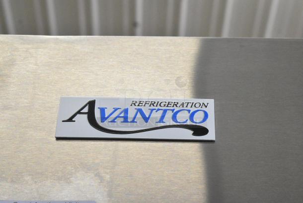 BRAND NEW SCRATCH AND DENT! 2024 Avantco 178A19FHC Stainless Steel Commercial Single Door Reach In Freezer. 115 Volts, 1 Phase. Tested and Powers On But Does Not Get Cold - Image 2 of 6