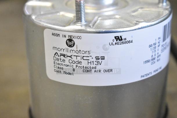 4 BRAND NEW Morrillmotors Arktic 59 Motor. 115 Volts, 1 Phase. 4 Times Your Bid! - Image 7 of 9