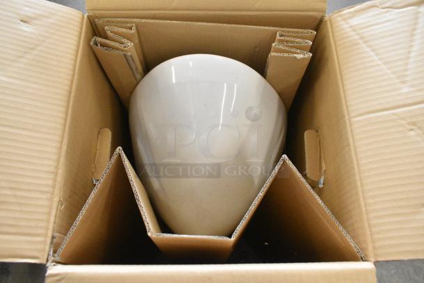 IN ORIGINAL BOX! Toto CT708E Wall Mount Flushometer Toilet. - Image 1 of 3