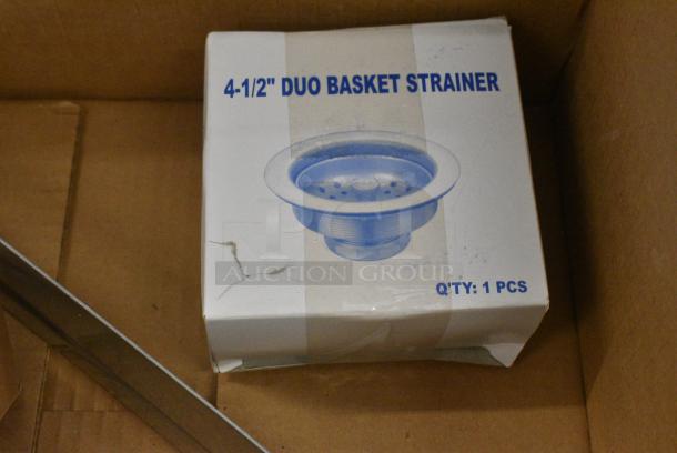 BRAND NEW SCRATCH AND DENT! Advance Tabco 7-PS-60 Stainless Steel Wall Mount Single Bay Sink w/ Faucet and Mounting Bracket - Image 4 of 7