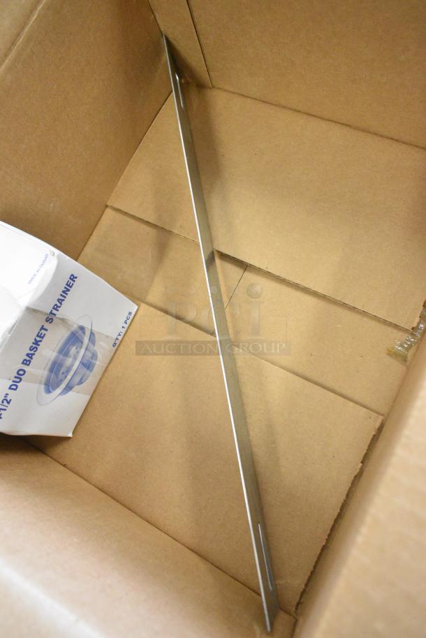 BRAND NEW SCRATCH AND DENT! Advance Tabco 7-PS-60 Stainless Steel Wall Mount Single Bay Sink w/ Faucet and Mounting Bracket - Image 6 of 10