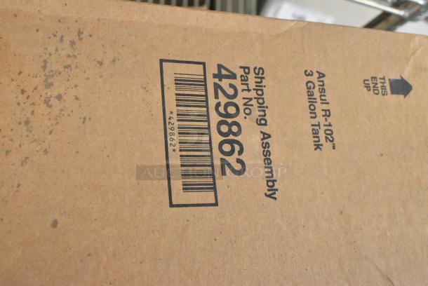 2 IN ORIGINAL BOX! Ansul R-102 429862 Fire Suppression Tank. 2 Times Your Bid! - Image 3 of 7
