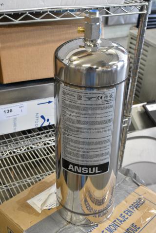 2 IN ORIGINAL BOX! Ansul R-102 429862 Fire Suppression Tank. 2 Times Your Bid!