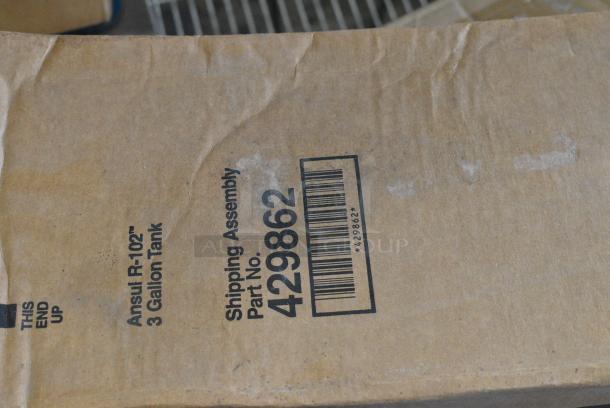 2 IN ORIGINAL BOX! Ansul R-102 429862 Fire Suppression Tank. 2 Times Your Bid! - Image 9 of 9