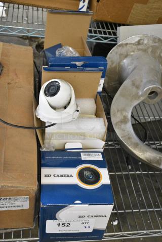 4 IN ORIGINAL BOX! TD-81 Color Camera. 4 Times Your Bid!