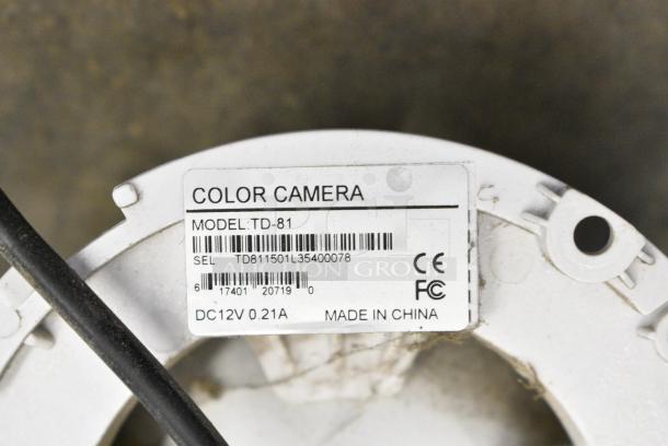 4 IN ORIGINAL BOX! TD-81 Color Camera. 4 Times Your Bid! - Image 6 of 7