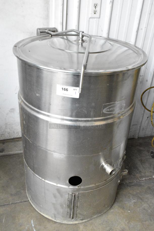 Cleveland KEP-40 Stainless Steel Commercial Floor Style 40 Gallon Kettle. - Image 1 of 8