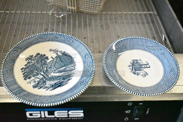 ALL ONE MONEY! Lot of Ceramic Dishes Including Plates and Mugs - Image 8 of 9