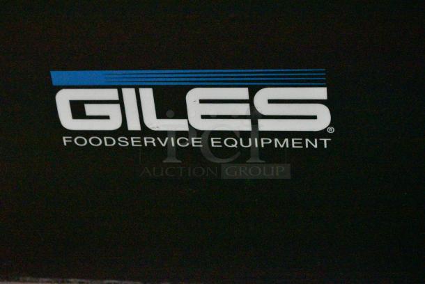 Giles EOF-24 Stainless Steel Commercial Electric Powered 3 Bay Deep Fat Fryer w/ Dumping Station on Commercial Casters. 480 Volts, 3 Phase. - Image 3 of 15