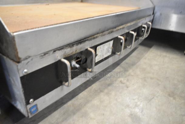 Star 636 Stainless Steel Commercial Natural Gas Powered Flat Top Griddle. 20,000 BTU. - Image 3 of 6