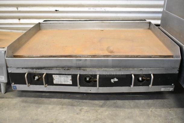 Star 636 Stainless Steel Commercial Natural Gas Powered Flat Top Griddle. 20,000 BTU. - Image 5 of 6
