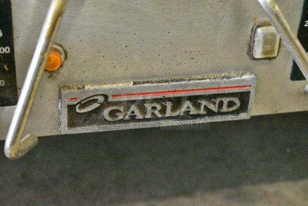Garland Stainless Steel Commercial Natural Gas Powered Flat Top Griddle w/ Thermostatic Controls. - Image 3 of 5