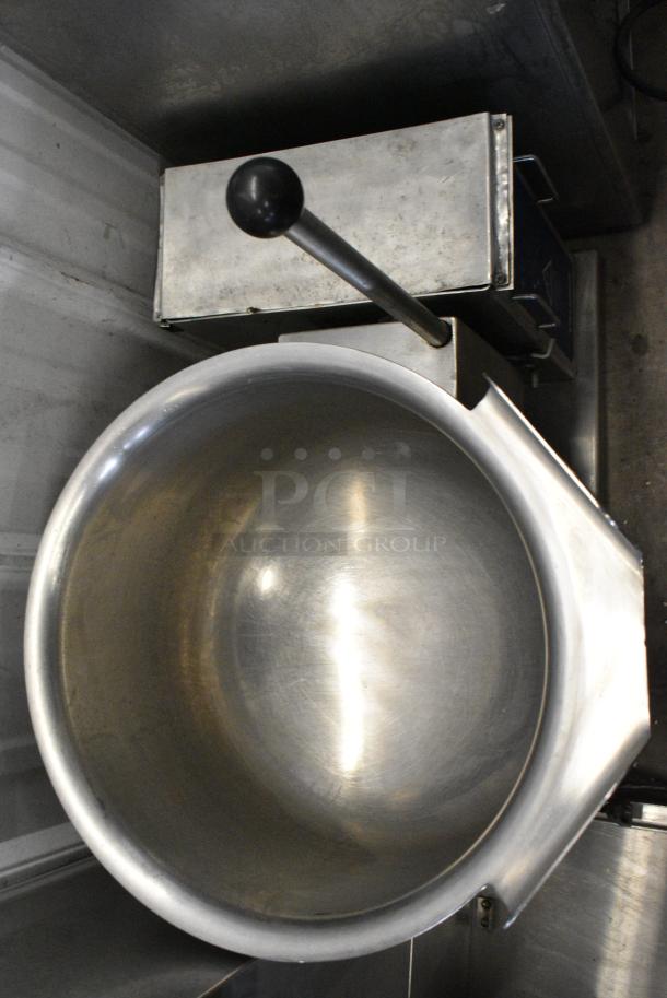 Cleveland KET-6-T Stainless Steel Commercial Electric Powered 6 Gallon Steam Tilting Kettle. 208/240 Volts. - Image 5 of 7