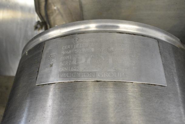 Cleveland KET-6-T Stainless Steel Commercial Electric Powered 6 Gallon Steam Tilting Kettle. 208/240 Volts. - Image 6 of 7