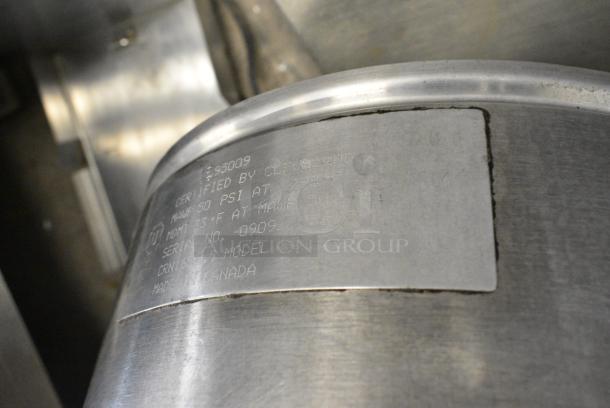 Cleveland KET-6-T Stainless Steel Commercial Electric Powered 6 Gallon Steam Tilting Kettle. 208/240 Volts. - Image 7 of 7