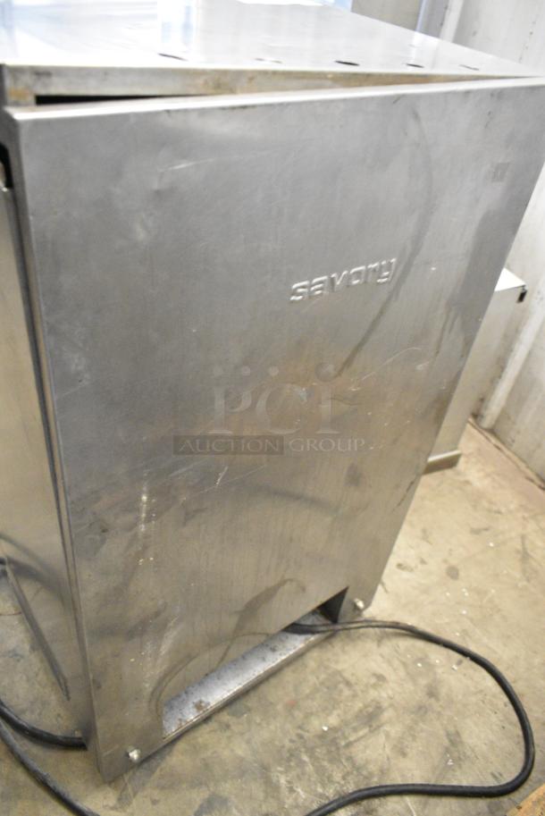 Savory Stainless Steel Commercial Electric Powered Vertical Bun Toaster. Cannot Test Due To Plug Style - Image 8 of 9