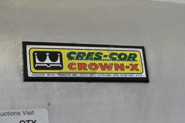 CresCor Crown X CU67177 Stainless Steel Commercial Heated Holding Cabinet on Commercial Casters. 120 Volts, 1 Phase. Cannot Test Due To Plug Style - Image 3 of 11