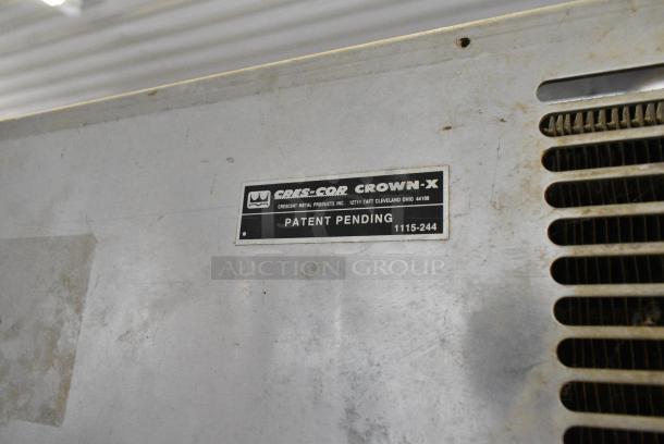 CresCor Crown X CU67177 Stainless Steel Commercial Heated Holding Cabinet on Commercial Casters. 120 Volts, 1 Phase. Cannot Test Due To Plug Style - Image 9 of 11