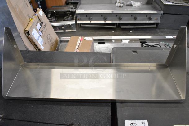 BRAND NEW SCRATCH AND DENT! 554LPGFS36 Backyard Pro Stainless Steel Front Shelf for LPG36 and LPG72 Grill - Image 1 of 4