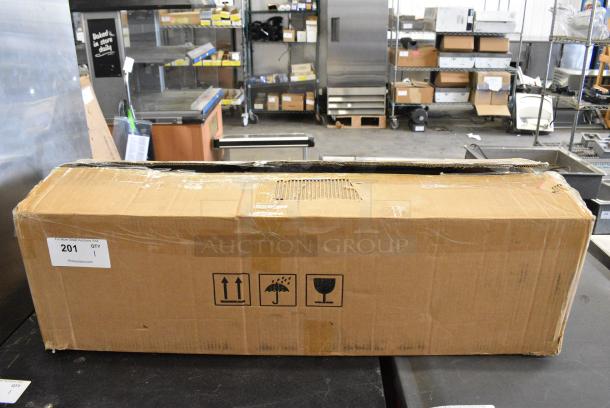 BRAND NEW SCRATCH AND DENT! 554LPGFS36 Backyard Pro Stainless Steel Front Shelf for LPG36 and LPG72 Grill - Image 3 of 4