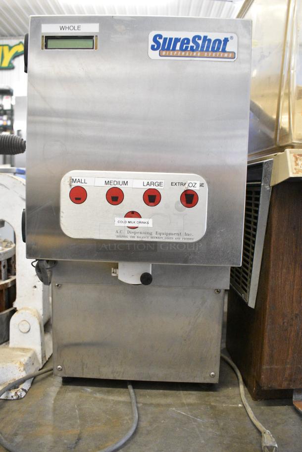 SureShot AC-20DV Stainless Steel Commercial Cream Dispenser. 120 Volts, 1 Phase. Tested and Working! - Image 1 of 4