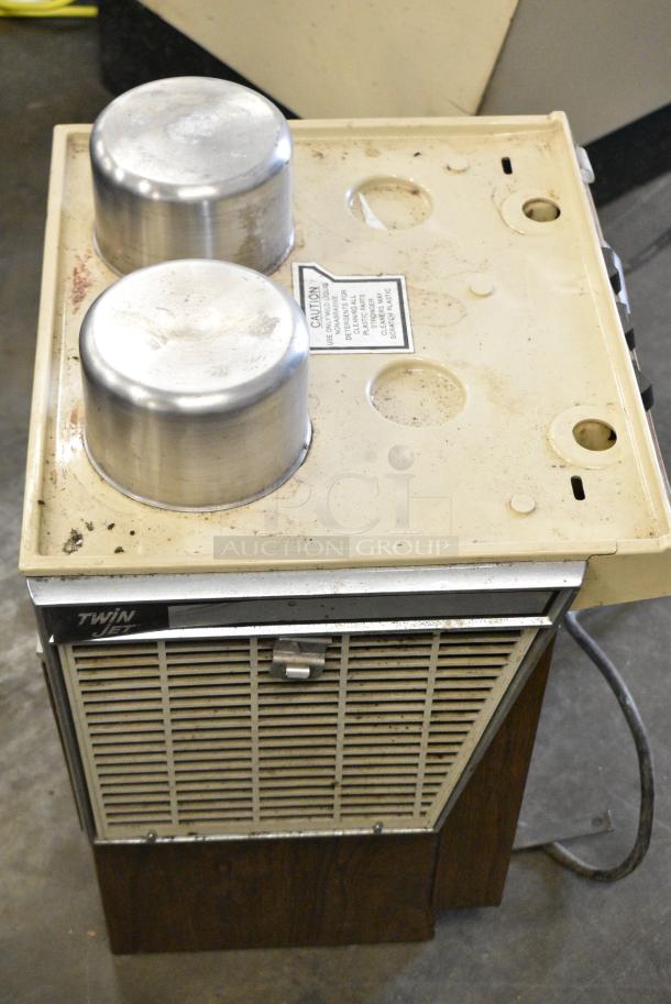 Metal Commercial Countertop 2 Hopper Refrigerated Beverage Machine. 115 Volts, 1 Phase. Tested and Working! - Image 4 of 5
