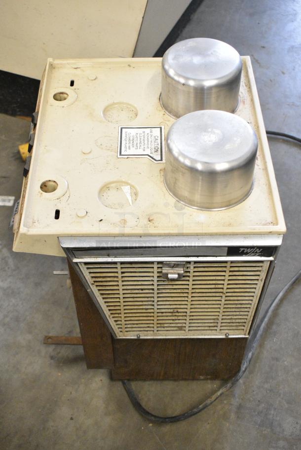 Metal Commercial Countertop 2 Hopper Refrigerated Beverage Machine. 115 Volts, 1 Phase. Tested and Working! - Image 5 of 5