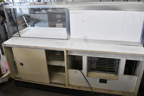 Schmidt CPR-6 Metal Commercial Floor Style Display Case Merchandiser. 115 Volts, 1 Phase. Tested and Powers On But Does Not Get Cold - Image 3 of 4