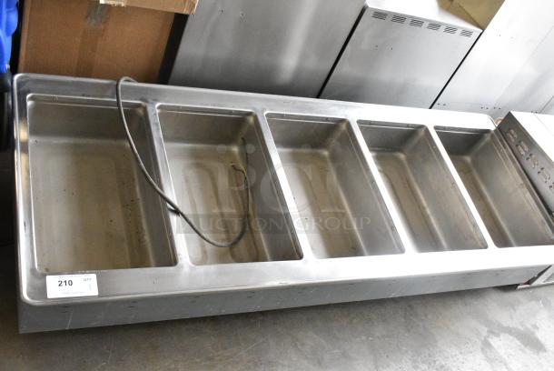 Metal Commercial 5 Bay Steam Table Drop In. - Image 1 of 6