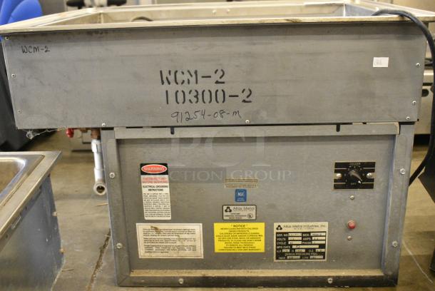 Atlas Metal WCM-2 Stainless Steel Commercial Drop In Cold Pan. 115 Volts, 1 Phase. Tested and Powers On But Does Not Get Cold - Image 3 of 5
