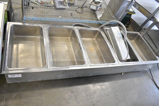 American Permanent Ware HFW-5D Metal Commercial 5 Bay Steam Table Drop In. 208-240 Volts, 1 Phase. - Image 1 of 7