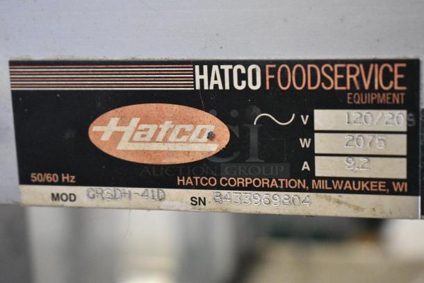 Hatco GRSDH-41D Metal Commercial Countertop 2 Tier Warming Display Case Merchandiser. 120/208 Volts, 1 Phase. - Image 5 of 5