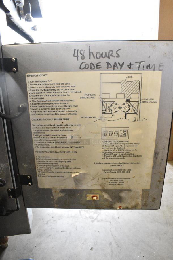 Star Metal Commercial Cheese Dispenser. 115 Volts, 1 Phase. Tested and Working! - Image 3 of 5