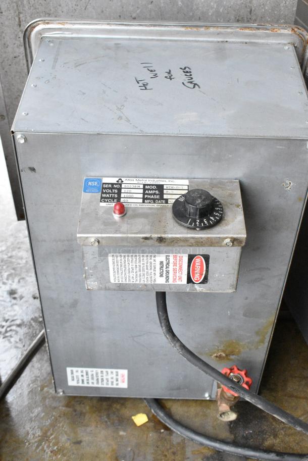 Atlas Metal WIH-D-1 Metal Commercial Hot Drop In Pan. 120 Volts, 1 Phase. - Image 2 of 3