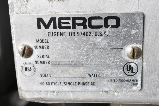 Merco 1220-1P Metal Commercial Countertop Heated Display Case Merchandiser. 120 Volts, 1 Phase. Tested and Working! - Image 3 of 3