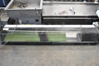 Hoshizaki Metal Commercial Countertop Sushi Display Case Merchandiser. 115 Volts, 1 Phase. Cannot Test Due To Cut Power Cord