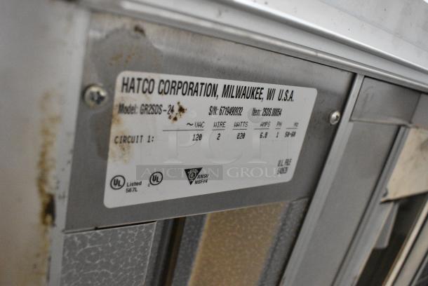 Hatco GR2SDS-24 Metal Commercial Countertop Single Tier Warming Display Case Merchandiser. Tested and Working! - Image 4 of 5