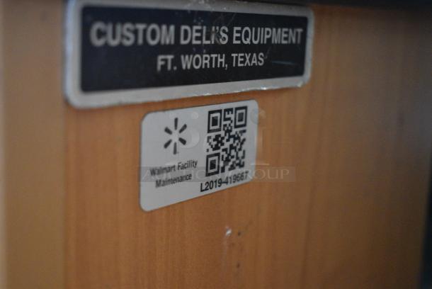 Custom Delis Equipment Stainless Steel Commercial 2 Tier Warming Display Case Merchandiser on Commercial Casters. 208-240 Volts. - Image 6 of 6