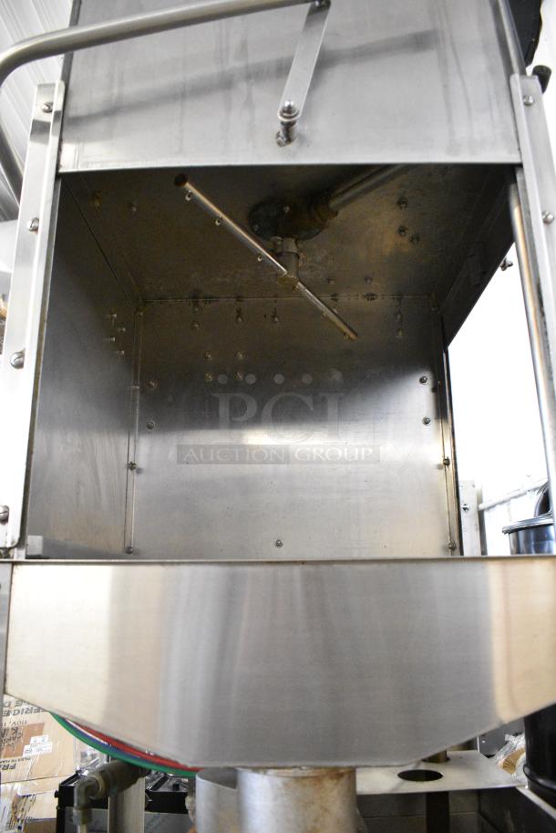 American Dish Service ADS L90-3DWC Stainless Steel Commercial Pass Through Dishwasher. 120 Volts, 1 Phase. - Image 4 of 8