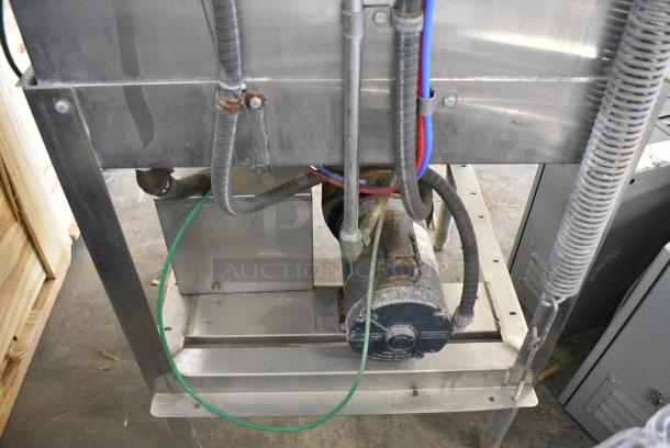 American Dish Service ADS L90-3DWC Stainless Steel Commercial Pass Through Dishwasher. 120 Volts, 1 Phase. - Image 8 of 8