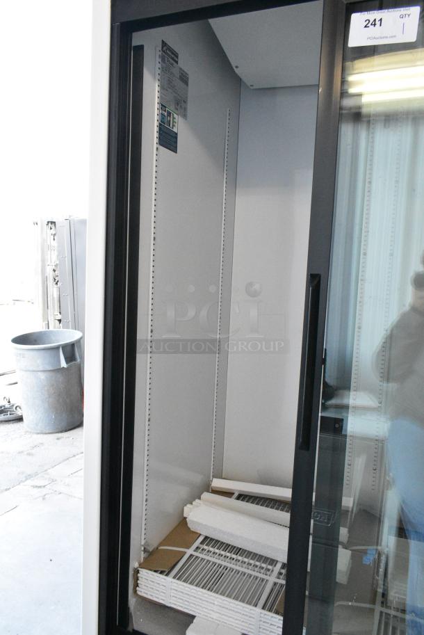 BRAND NEW SCRATCH AND DENT! 2025 True GDM-33-HC-LD Metal Commercial 2 Door Reach In Cooler Merchandiser w/ Poly Coated Racks. 115 Volts, 1 Phase. Tested and Powers On But Does Not Get Cold - Image 4 of 7