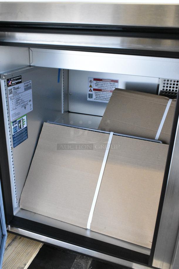 BRAND NEW SCRATCH AND DENT! 2025 True TSSU-48-12-HC Stainless Steel Commercial Sandwich Salad Prep Table Bain Marie Mega Top. 115 Volts, 1 Phase. Tested and Working! - Image 8 of 11