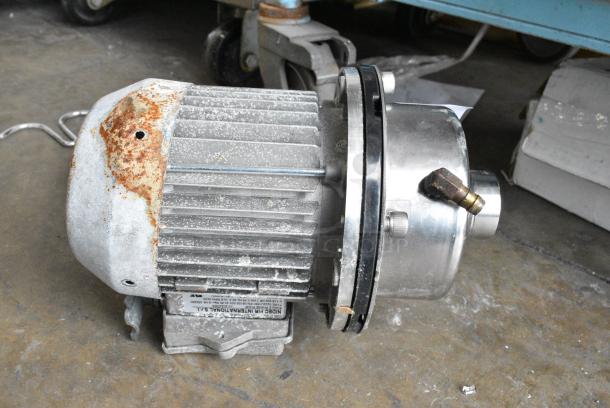 Nidec Single Phase Pump. 115/230 Volts, 1 Phase. - Image 5 of 9
