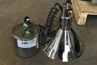 BRAND NEW SCRATCH AND DENT! Hatco DL-775-RL Metal Warming Lamp. 120 Volts, 1 Phase.