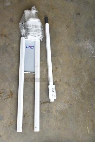 BRAND NEW SCRATCH AND DENT! Purell Dispenser Stand Pieces
