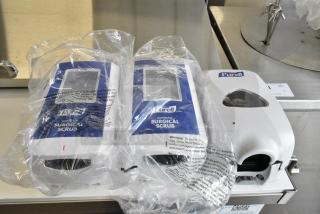 BRAND NEW SCRATCH AND DENT! Lot of 3 Wall Mount Soap Dispensers.