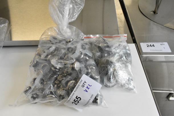 BRAND NEW SCRATCH AND DENT! Lot of 2 Bags Including Estella 348PSMCASTER Caster for SM Series - 4/Pack, - Image 1 of 5